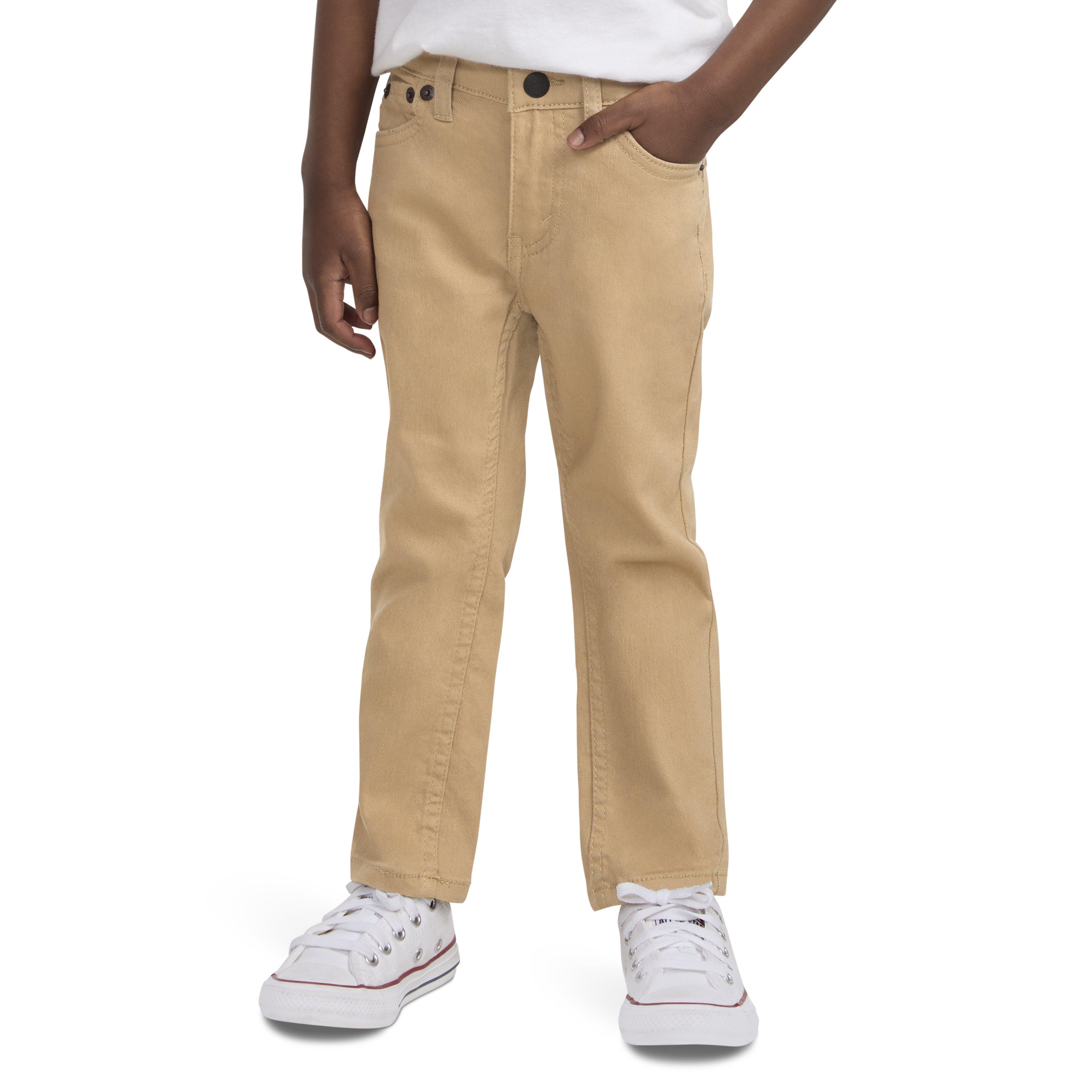 Levi's Toddler Boys' 510 Eco Performance Skinny Fit Lt Wash Khaki Denim Jeans - KHAKI